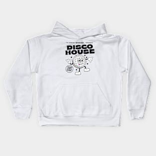 DISCO HOUSE  - Disco Ballin (Black) Kids Hoodie